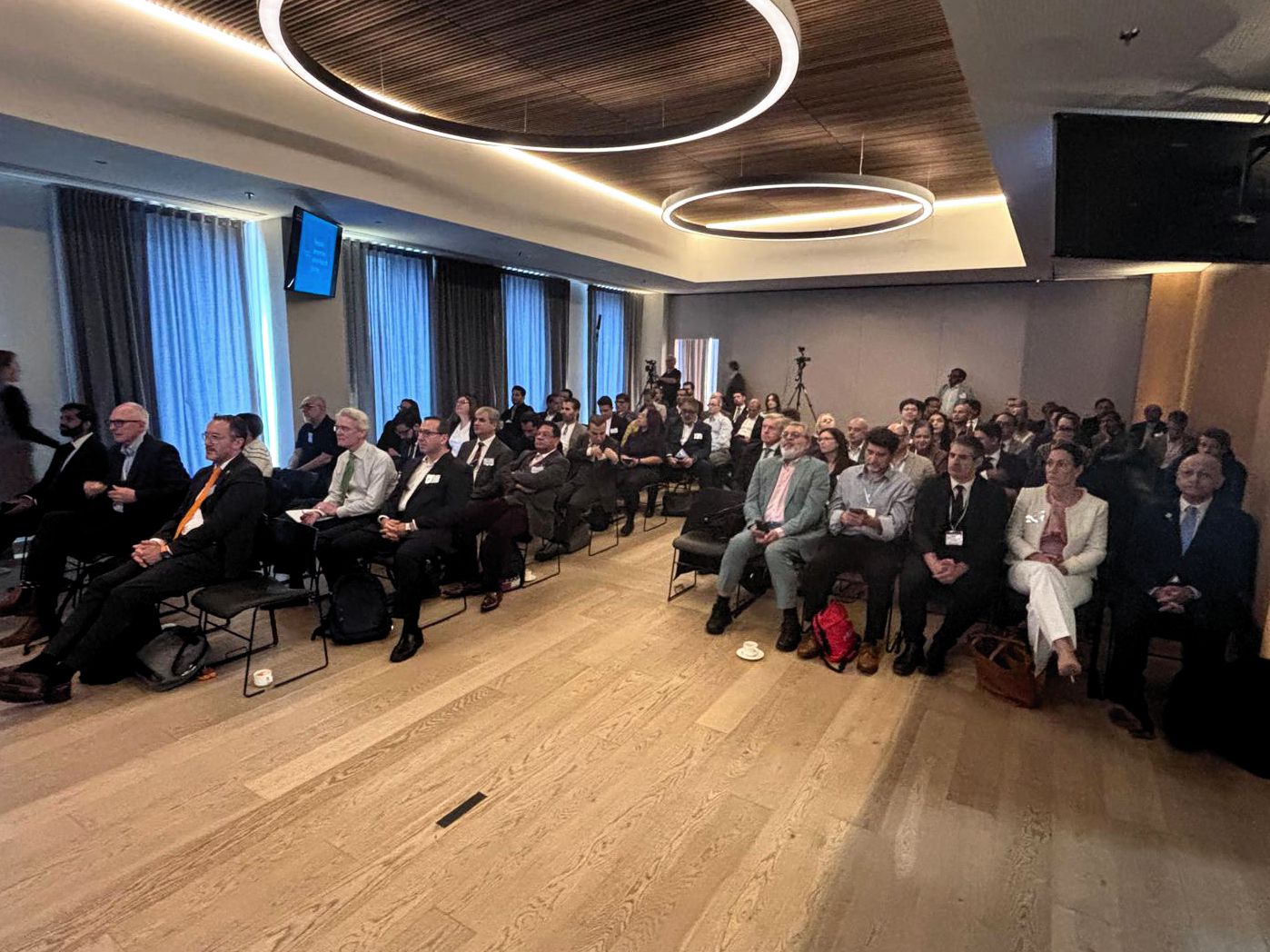 Ms Kallirroi Tzafetta speaking at the British Aesthetic Meeting 2026